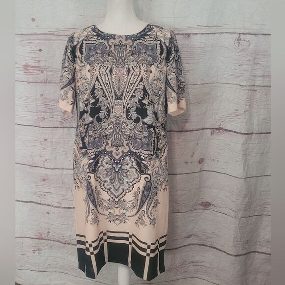 Chico's Short Paisley Dress Size Small NWT - Picture 1 of 8